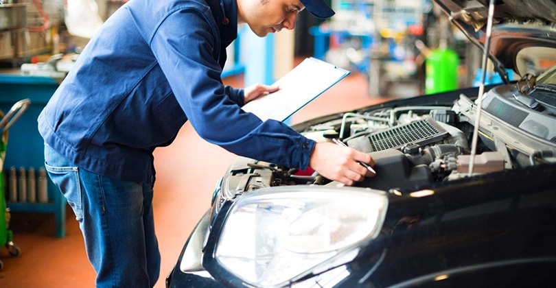 Assistance auto centre commercial