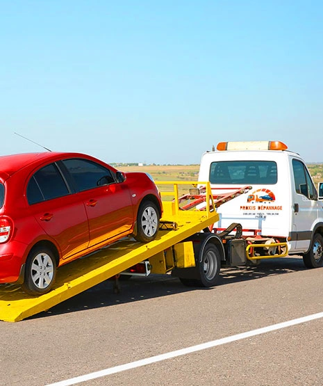 Remorquage effectué en moins de 30 minutes